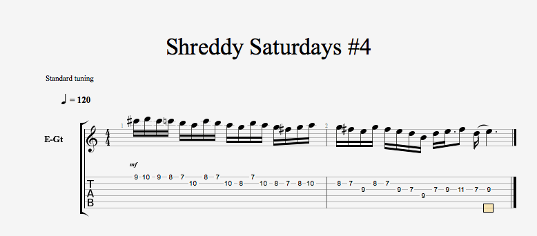 Shreddy Saturdays 4